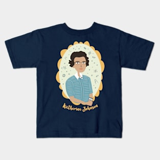 Women of Science: Katherine Johnson Kids T-Shirt